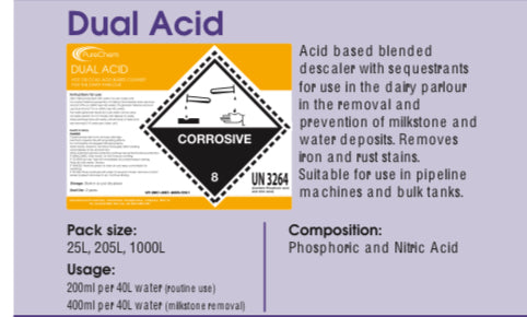 Dual Acid 205Ltr