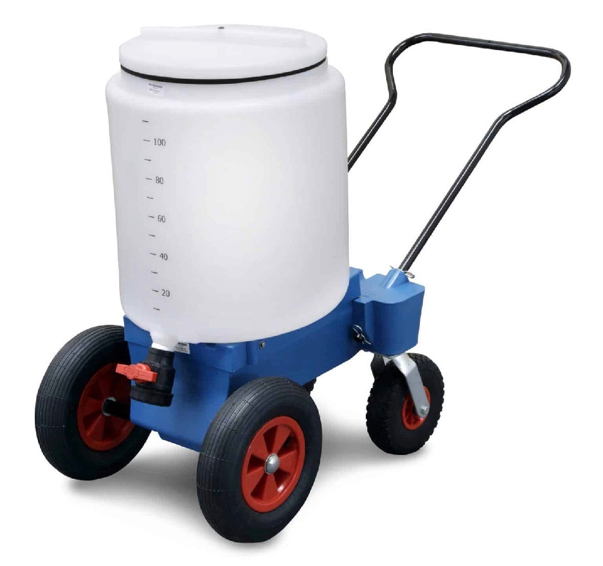 Wydale Milk Cart 4 Wheel Trolley,Two years warranty