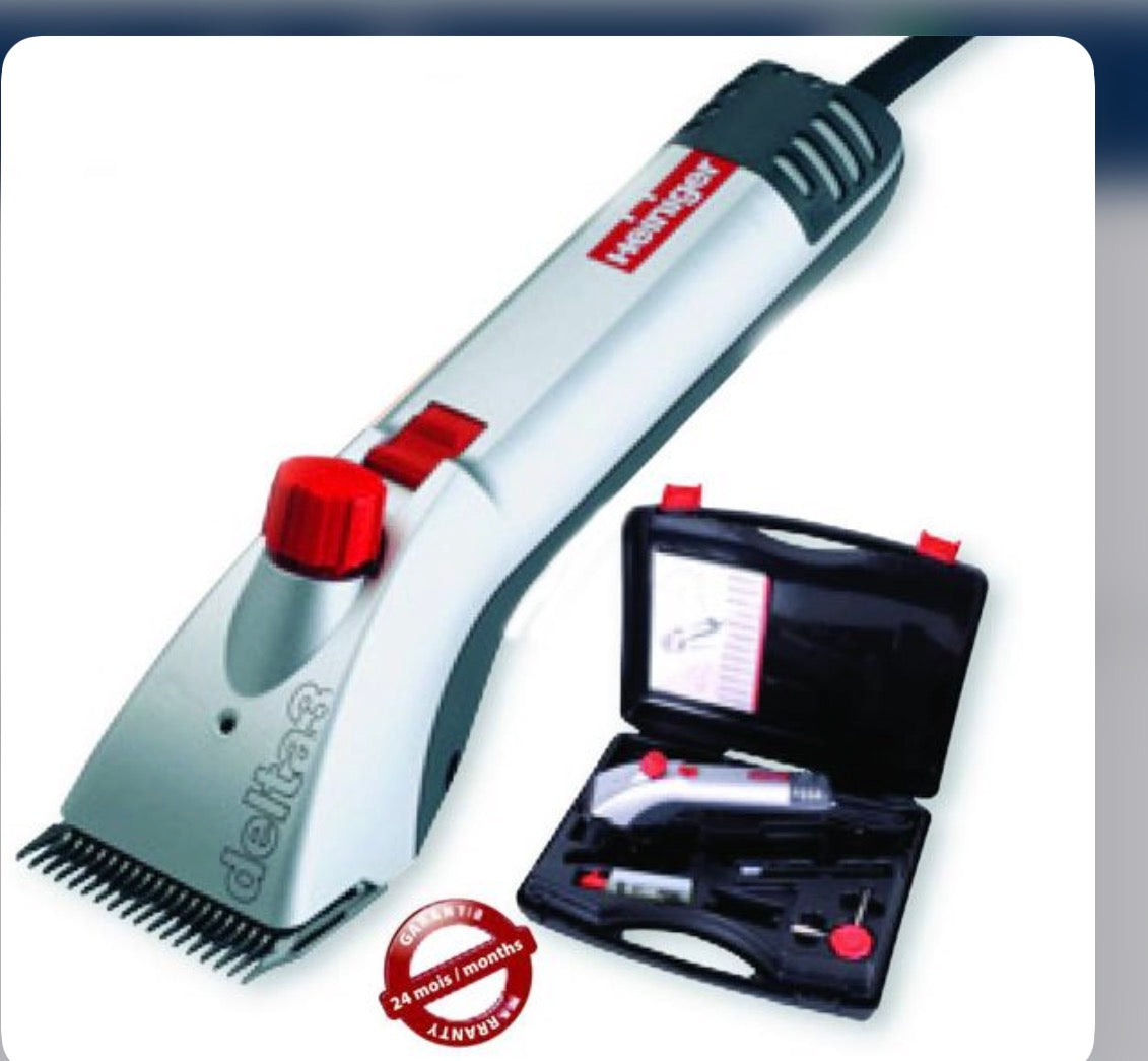 HEINIGER DELTA 3 CATTLE/HORSE CLIPPERS 180W