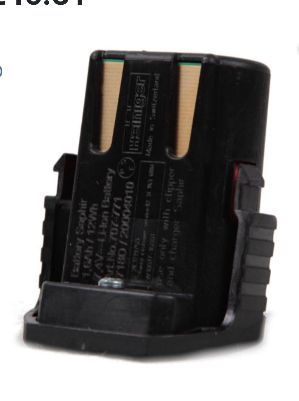 HEINIGER SAPHIR CLIPPER SPARE LI-ION BATTERY