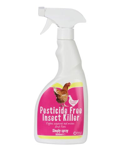 POULTRY PESTICIDE FREE INSECT KILLER RTU SPRAY 500ML - Whyte Agri