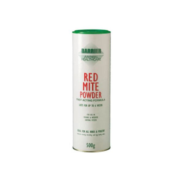 BARRIER RED MITE POWDER 500G - Whyte Agri