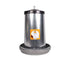 CHICK A FEEDER GALVANIZED + PLASTIC COVER 25LTR - Whyte Agri