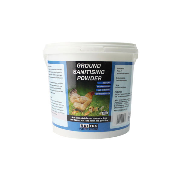 GROUND & BEDDING POULTRY SANITISING POWDER