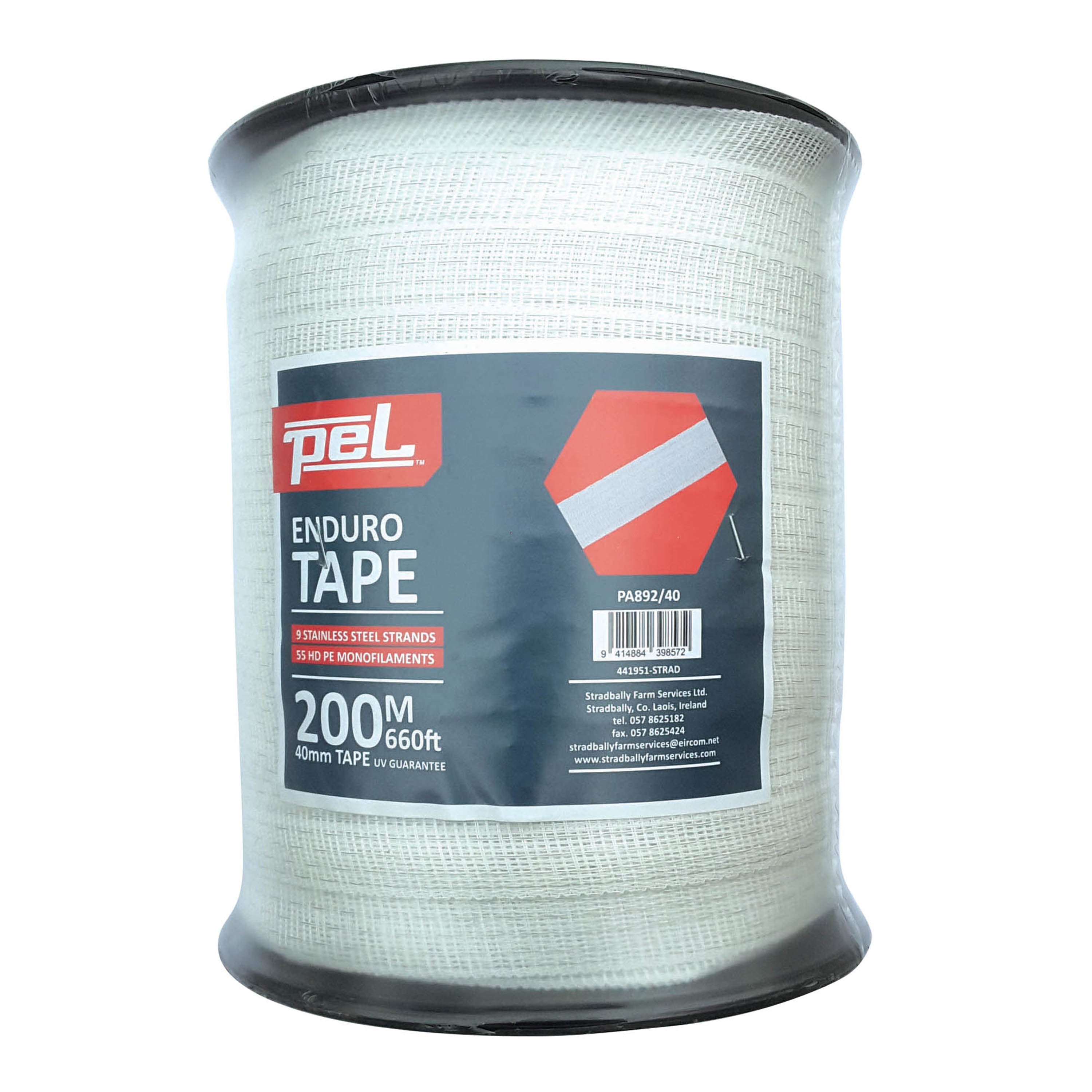 Pel Enduro Polytape 40mm 200 meters