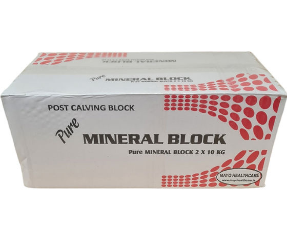 Mayo Pure Mineral Blocks 2x10kg post calver 9%