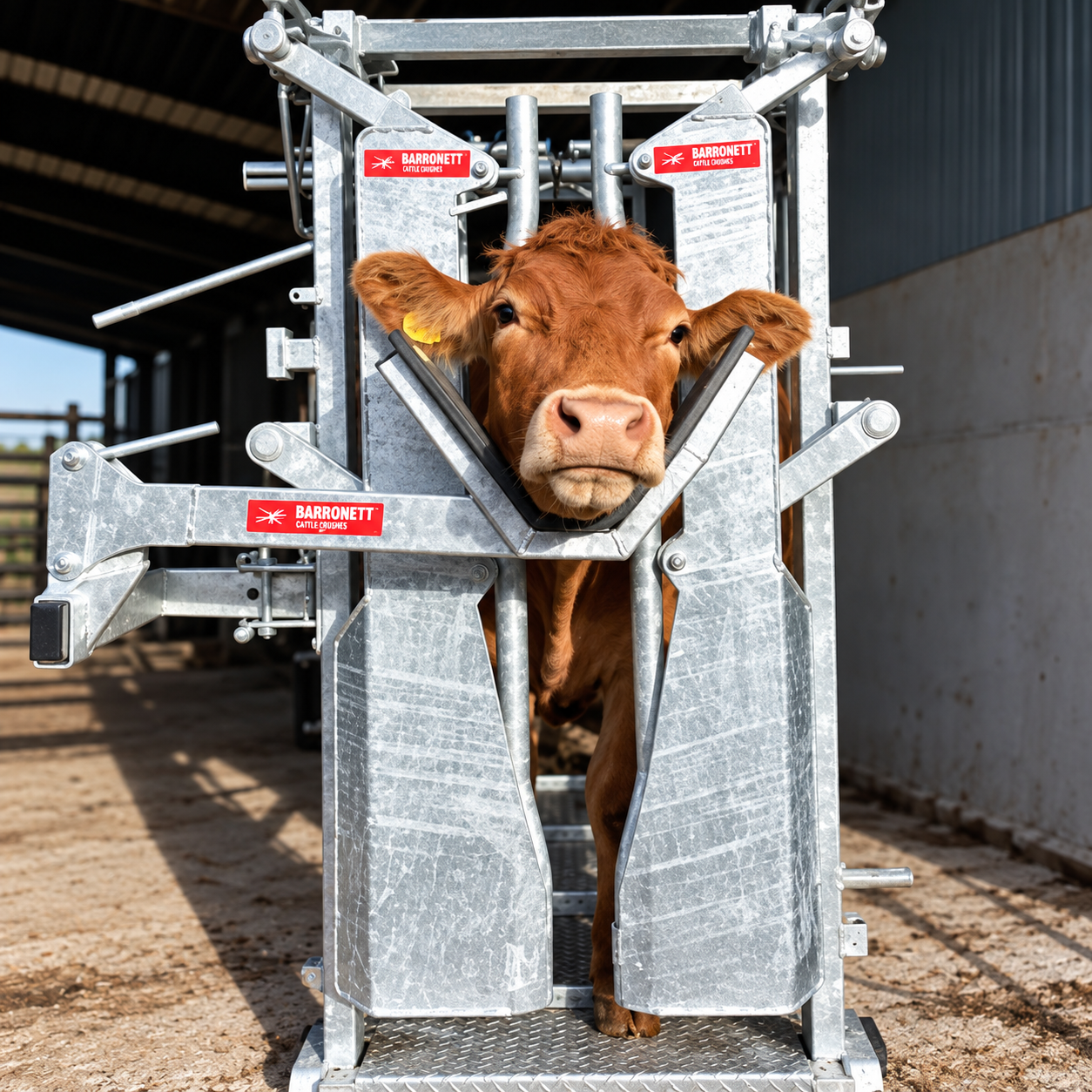 Cattle Head Scoop – Crush Restraint Aid