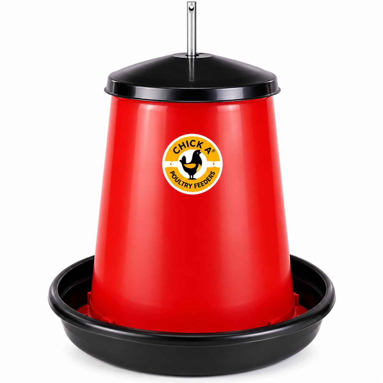 Chick A 18–20kg Large Plastic Poultry Feeder – Anti-Waste Chicken Feeder