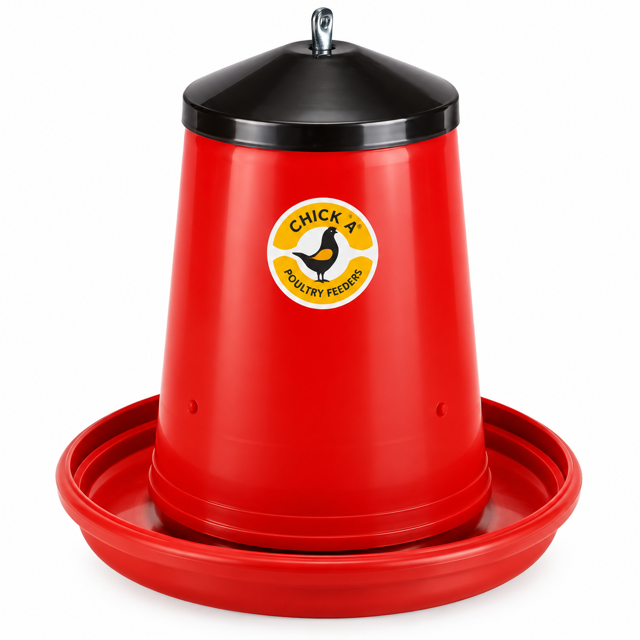 CHICK’A 8–10KG Plastic Poultry Feeder – Anti-Waste Chicken Feeder