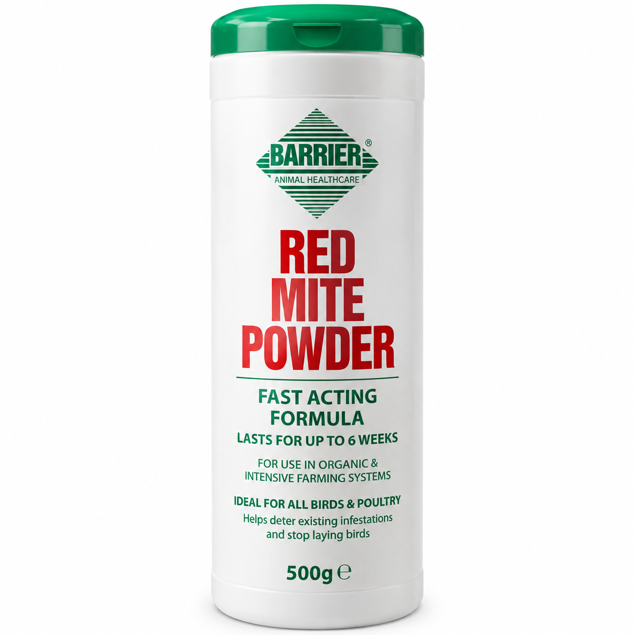 Barrier Red Mite Powder 500g – Poultry Mite Control