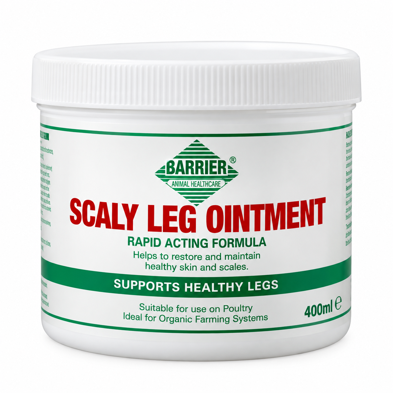 Barrier Scaly Leg Ointment 400ml – Poultry Mite Treatment