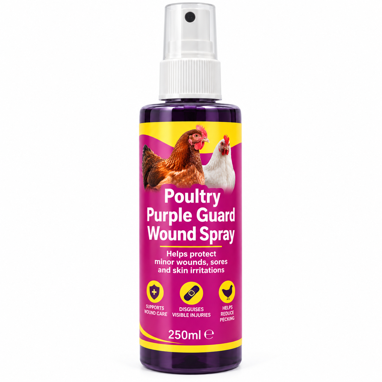 Poultry Purple Guard Wound Spray 250ml