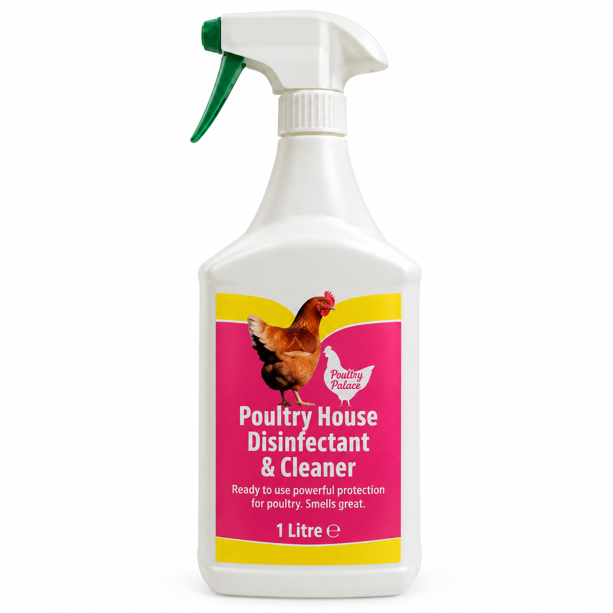 Poultry House Disinfectant & Cleaning Spray – Ready to Use 1L