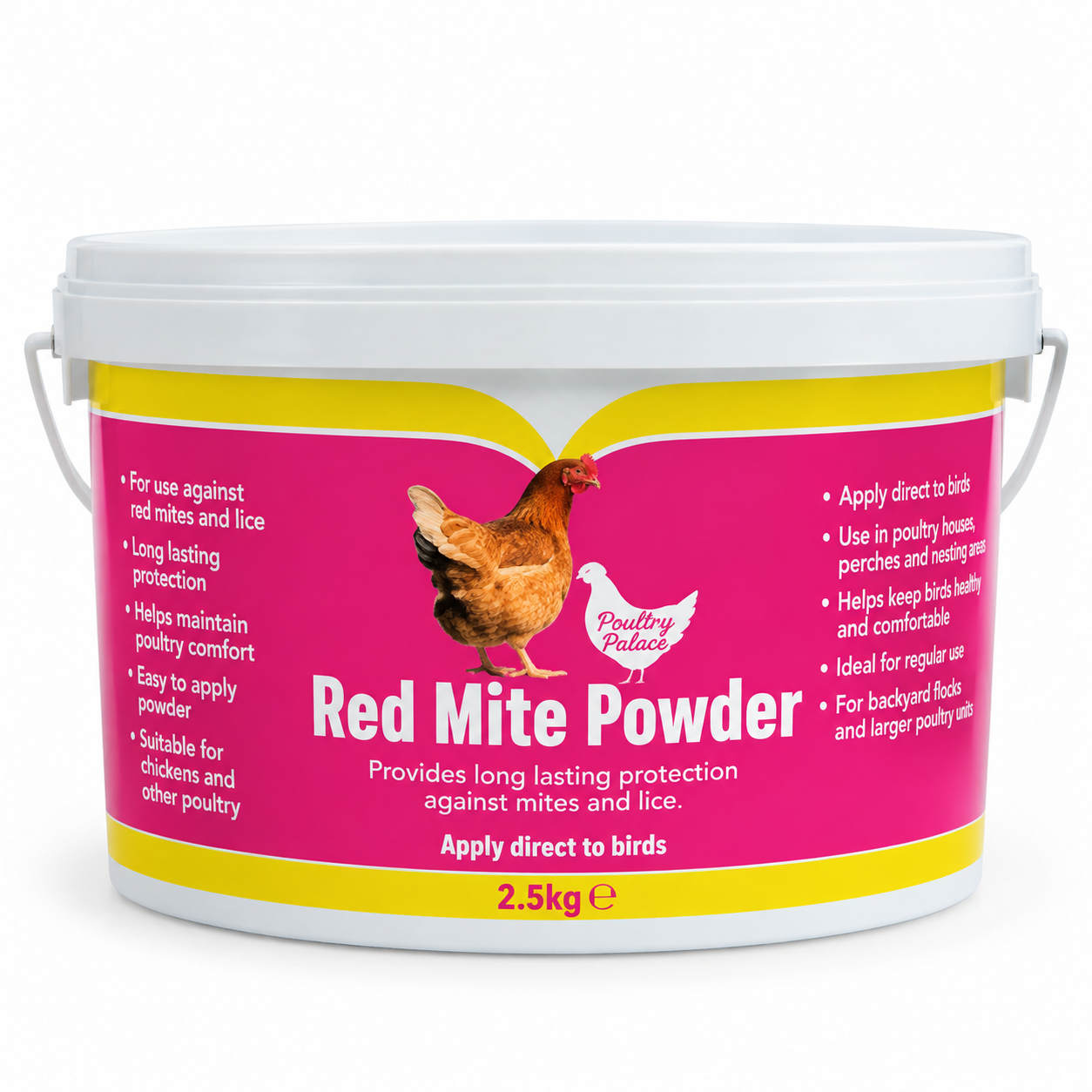 Poultry Palace Red Mite & Lice Control Powder – Poultry Treatment