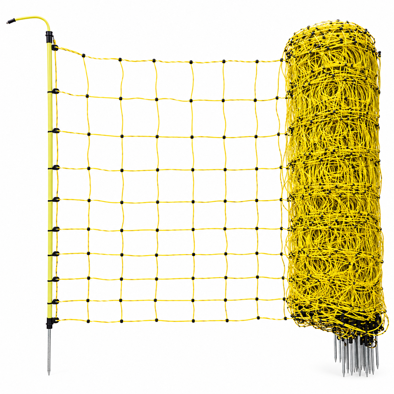 Electric Poultry Netting – Yellow 50m x 1.12m High