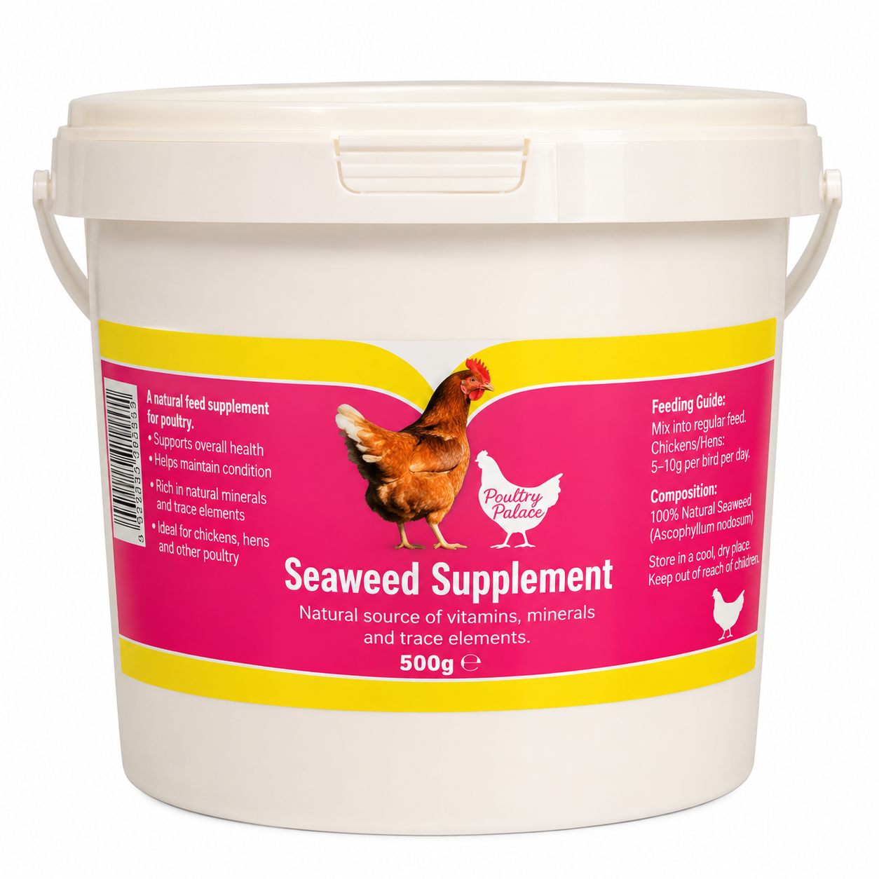 Natural Poultry Seaweed Feed Supplement – 500g