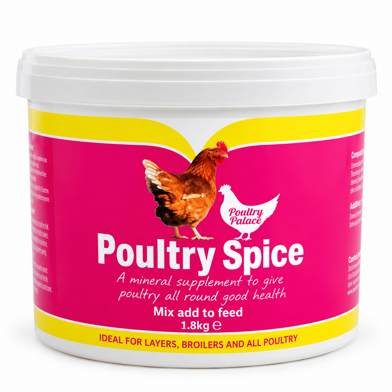 Poultry Spice Mineral Supplement 1.8kg – Poultry Health & Nutrition