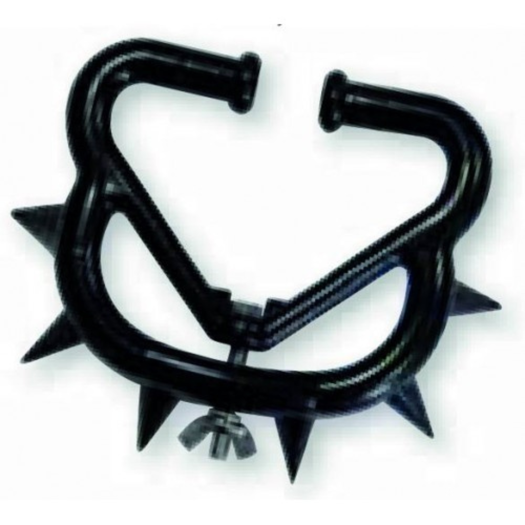 Anti Sucker Plastic With Screw Black
