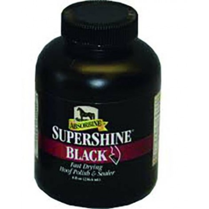 Absorbine Supershine Hoof Polish Black