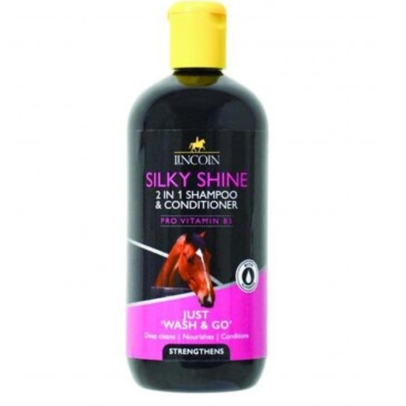 Lincoln Silky Shine 2 in 1 Shampoo And Conditioner 500ml