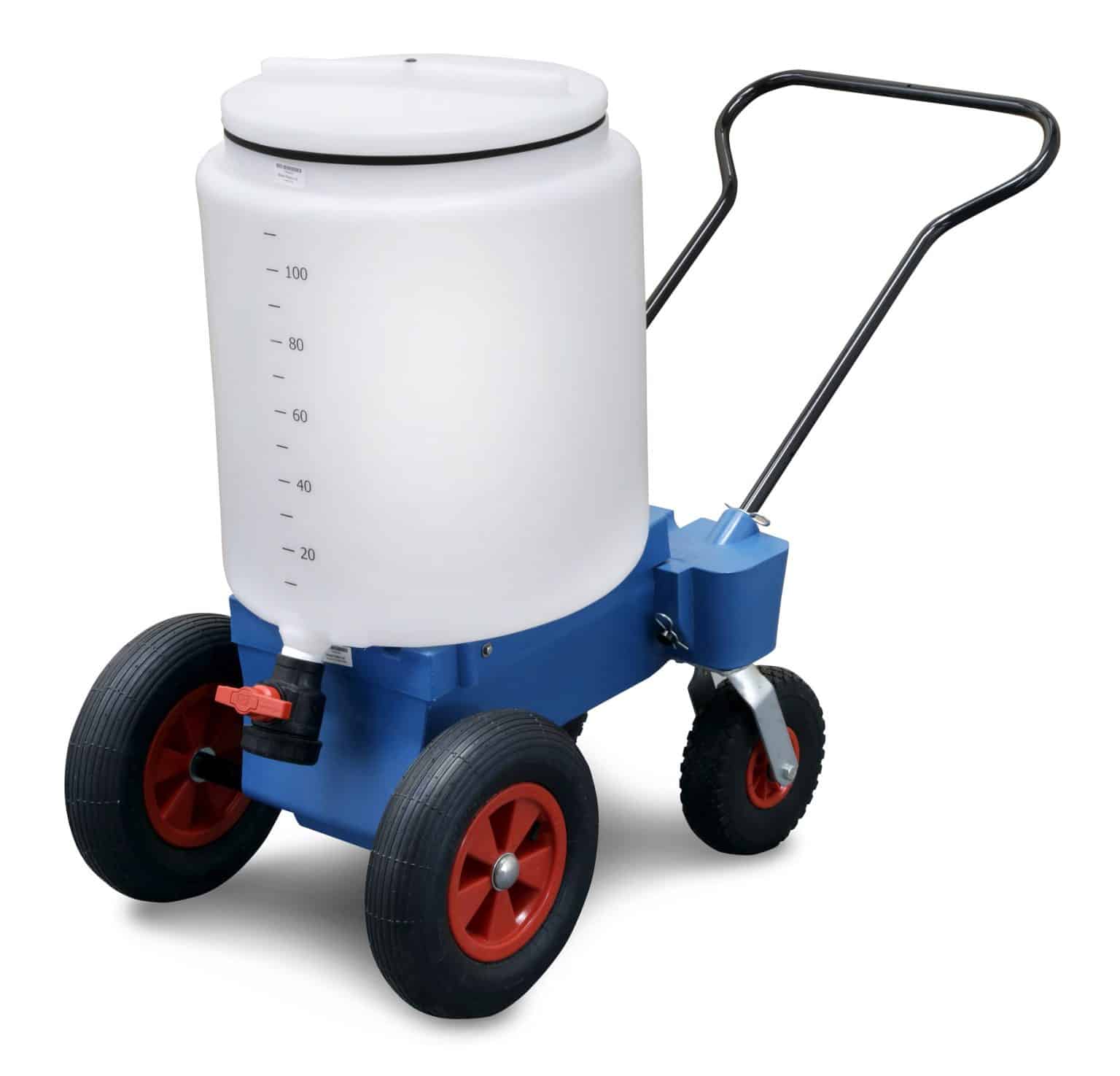 Wydale 110 Litre 4 Wheel Trolley with mixer,Two years warranty